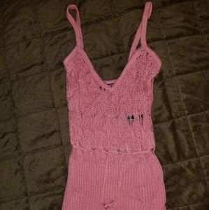 Brand new, coral colored XOXO summer top